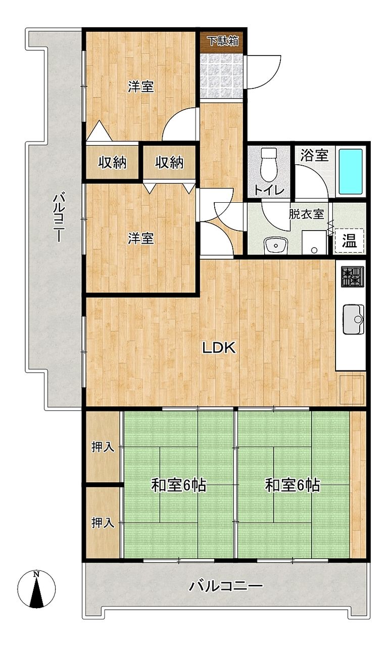 フローラルマンション新町302号、値下げしました‼