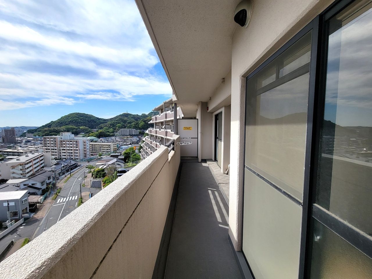 バルコニー 奥行きのあるバルコニー。洗濯物が沢山干せます。