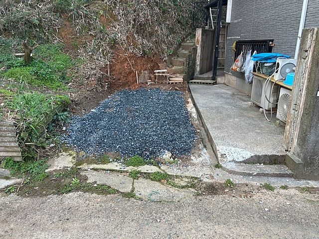 駐車場 コンパクトカーや軽自動車をとめられます。