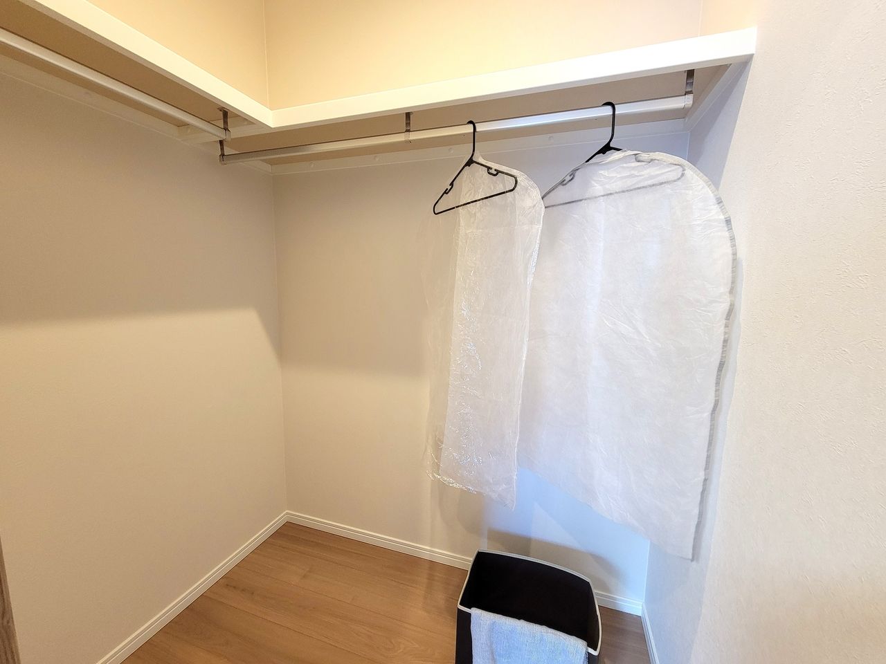 収納 ウォークインクローゼットがあるので室内を広く使えます。