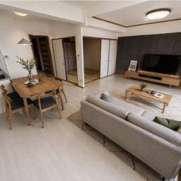 和布刈スカイマンションⅡ番館 家具はCGです。