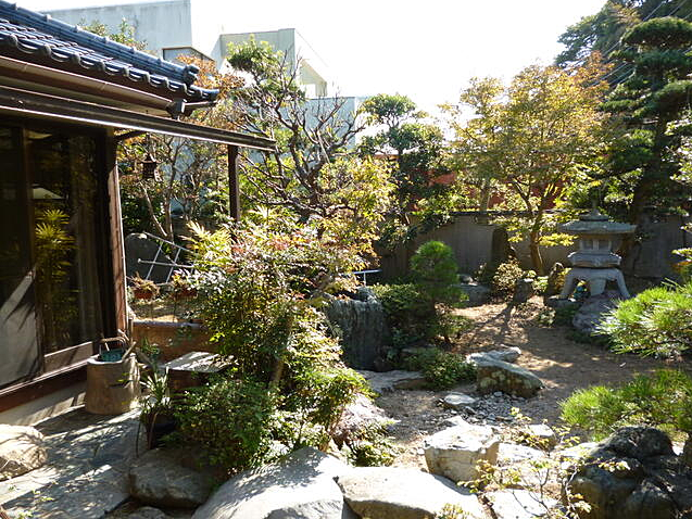 日本庭園有ります。